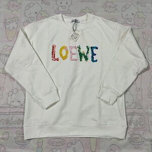 Loewe Colorful Embroidered Sweatshirt
